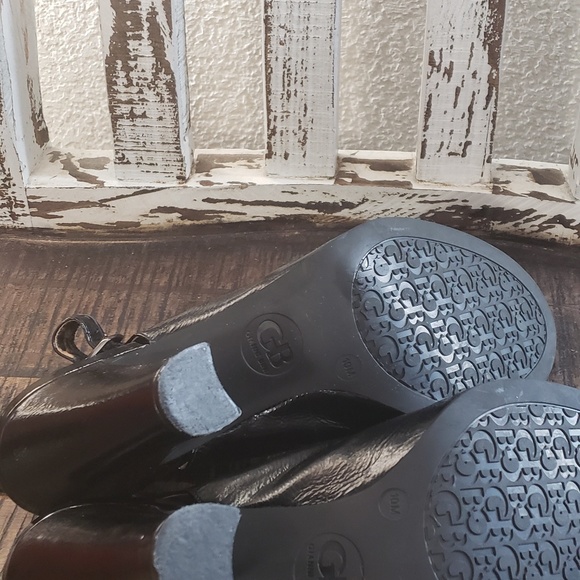 Gianni Bini Sexy Peep Toe, Slingback, Block Heels - Picture 4 of 7